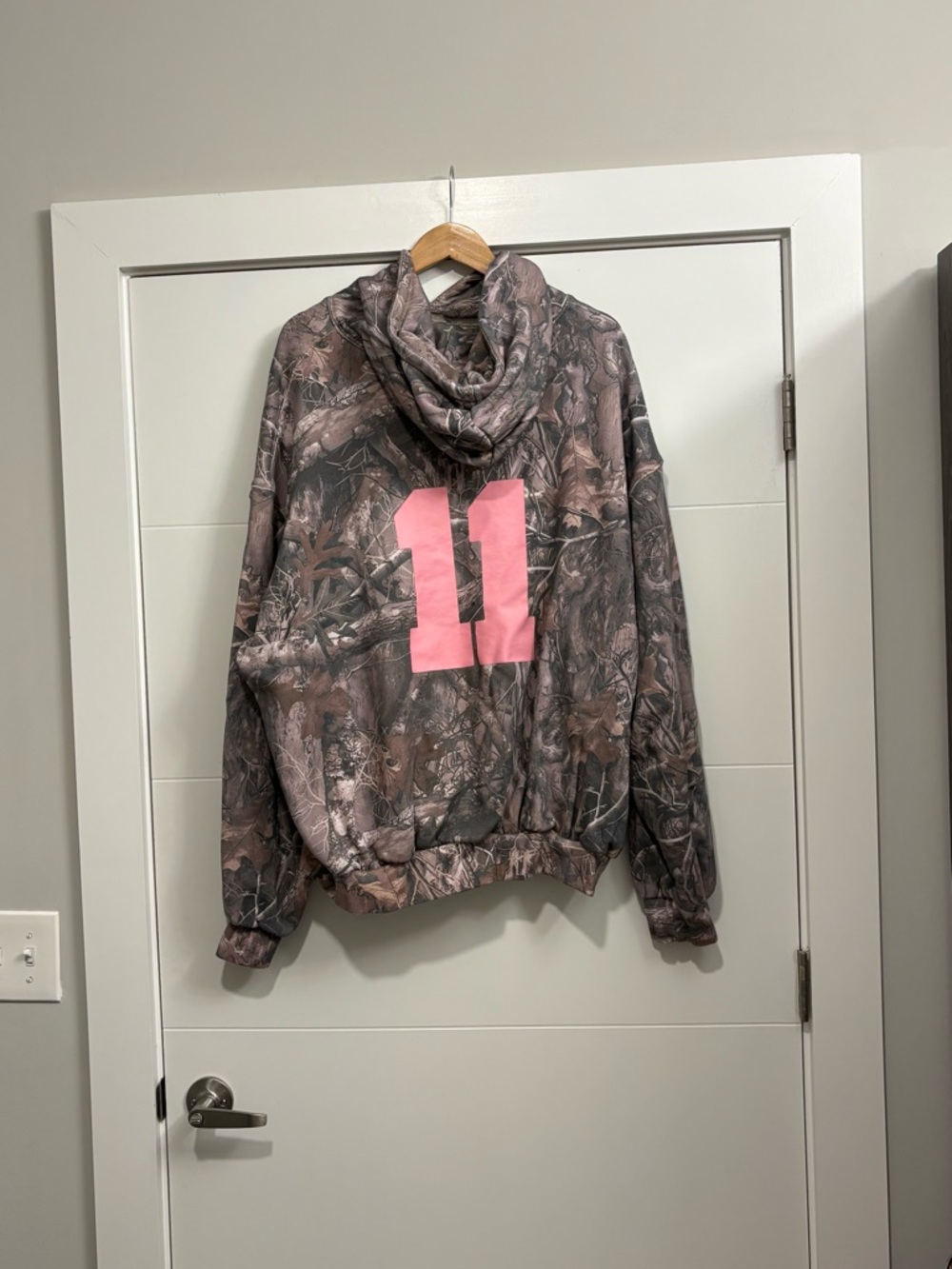 LONELY GHOST 11:11 Heavyweight Hoodie — Camo - Picture 4 of 6